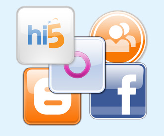 Socialicons Different Social Networks Graphic